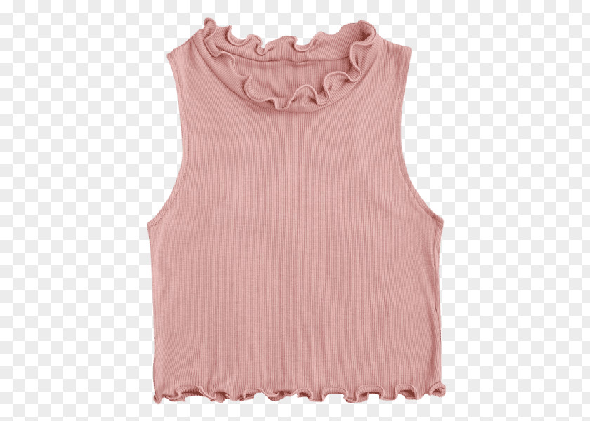 Texture Fashion T-shirt Sleeveless Shirt Top Blouse PNG