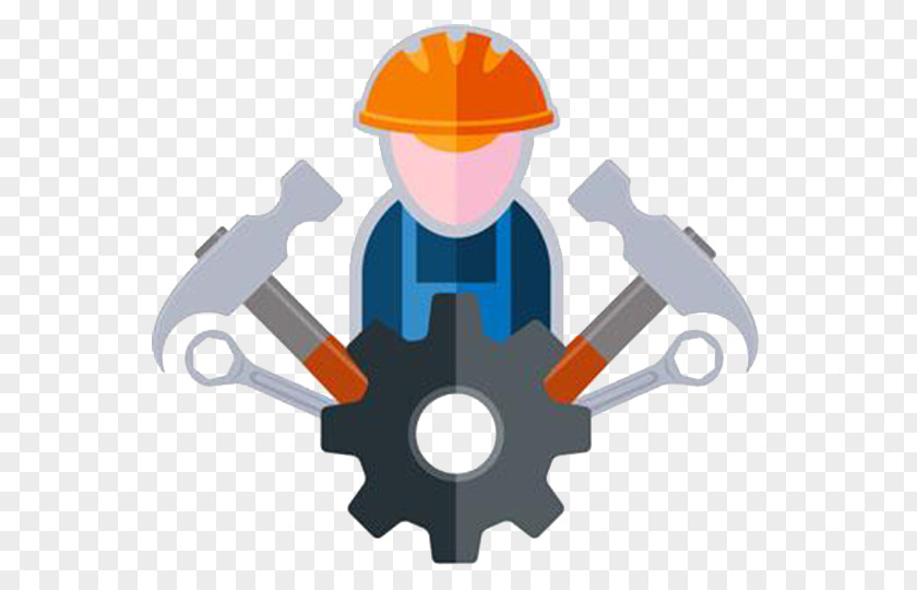 Builder And Icon Sign 01 Construction Worker Architectural Engineering Hammer PNG