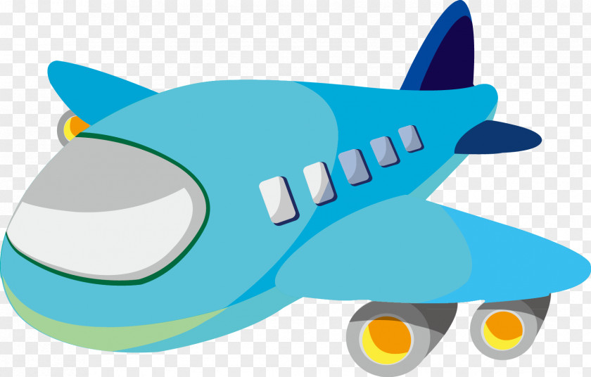 Cartoon Airplane Clip Art PNG