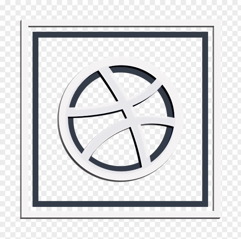 Cross Rim Dribbble Icon Logo Media PNG
