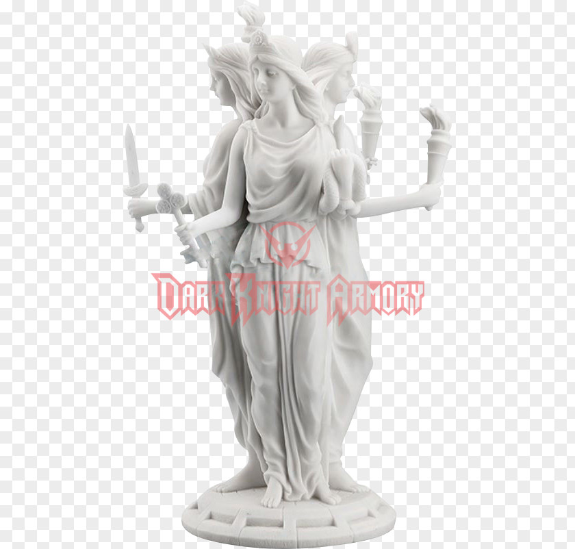 Goddess Artemis Hecate Demeter Sculpture PNG