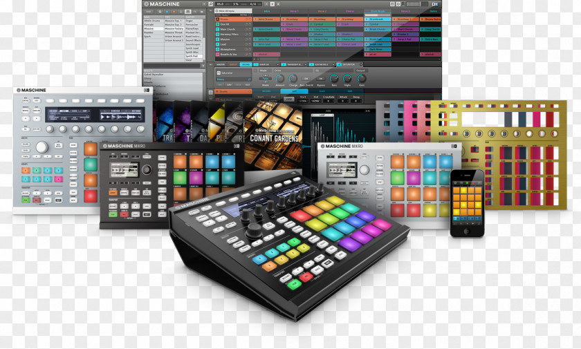 Only Native Products Maschine Instruments Musical Disc Jockey PNG