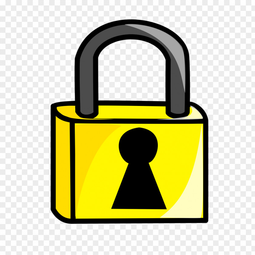 Padlock Combination Lock Clip Art PNG