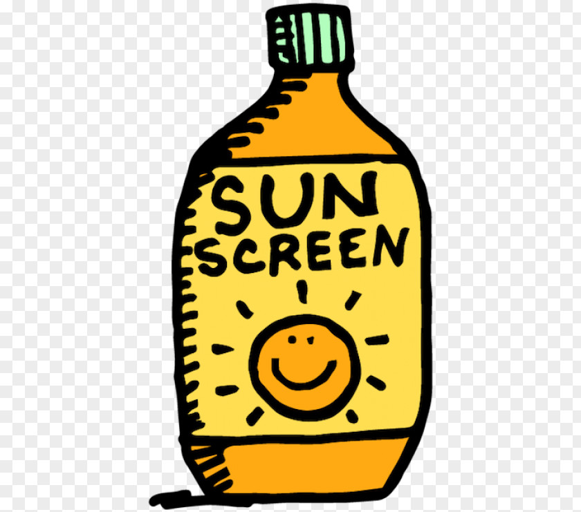Bottle Yellow Cartoon Sun PNG