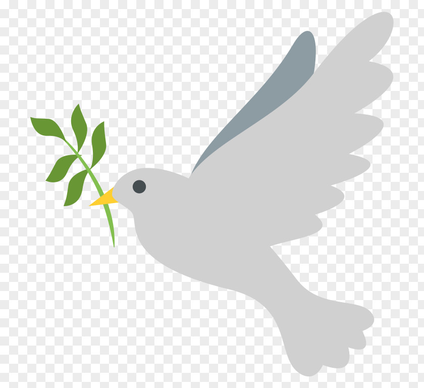 Emoji Peace Doves As Symbols Columbidae Bird PNG