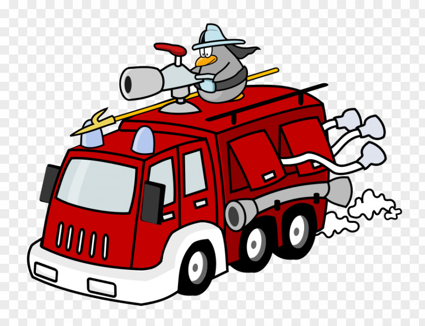 Firetruck Clipart Fire Engine Station Department Firefighter Clip Art PNG