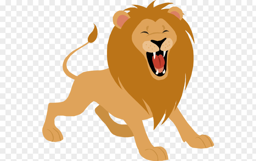 Lion Roar Cliparts Lion's Cartoon Clip Art PNG