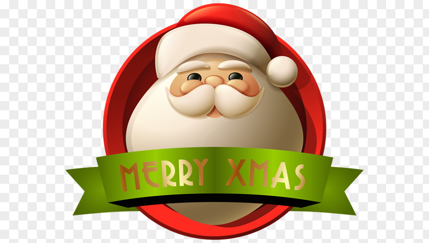 Santa Claus Christmas Decoration Clip Art PNG