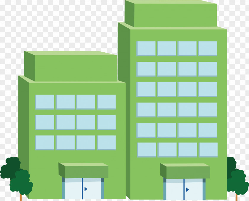Green Building PNG