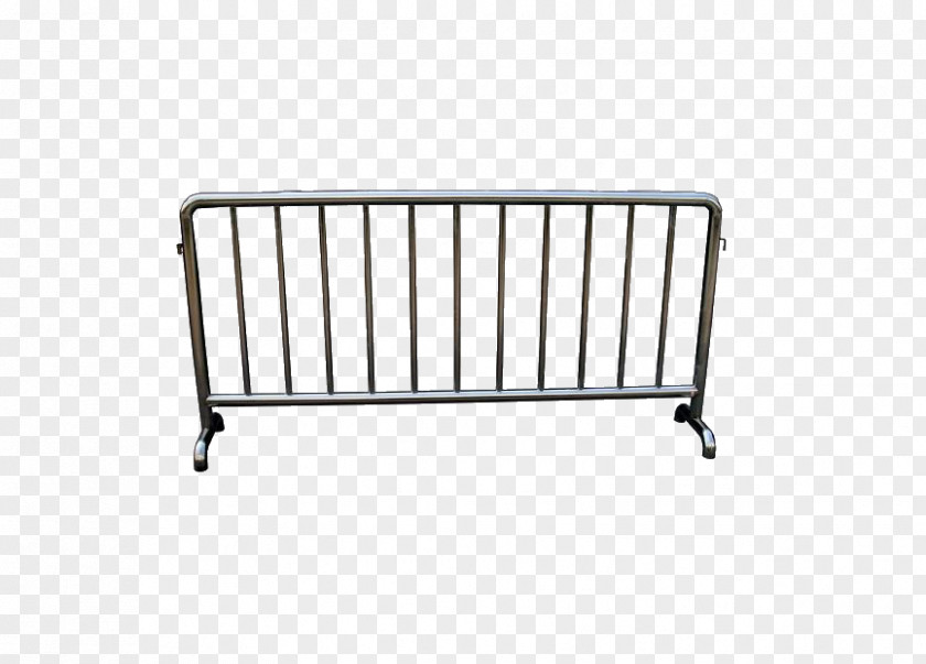 Iron Fence Crowd Control Barrier Traffic Safety Steel Galvanization PNG