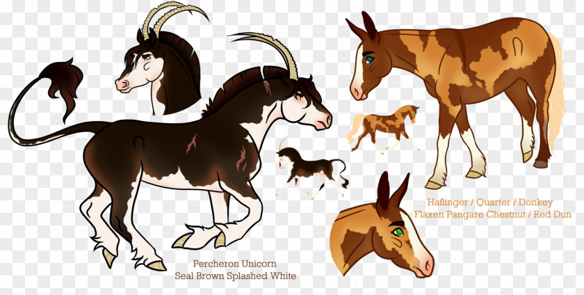 Sale Three-dimensional Characters Mustang Foal Colt Stallion Mare PNG