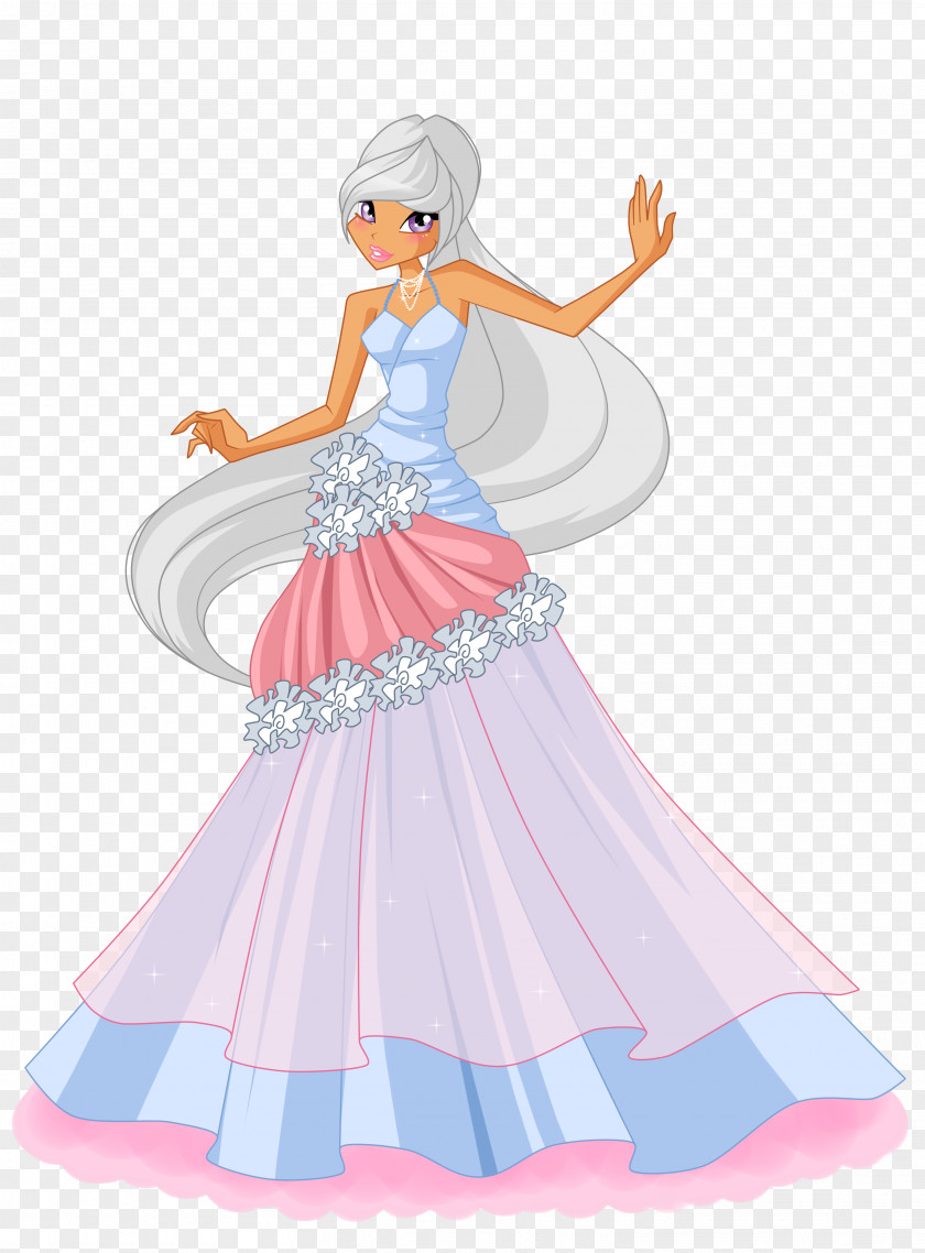 Ball Gown Dress Tecna PNG