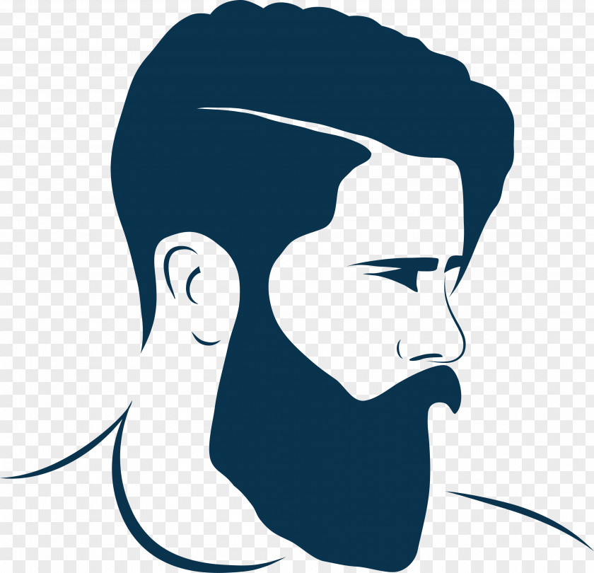 Beard And Moustache Hairstyle Barber Fashion PNG