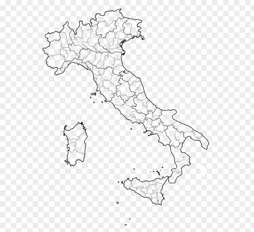 Italy Regions Of Vicenza Vector Map PNG