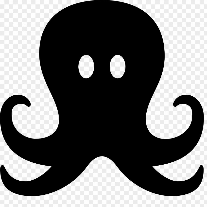 Upright Octopus Symbol PNG