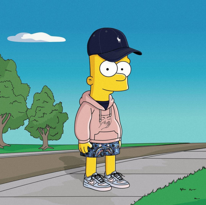 Bart Simpson Lisa Homer Cartoon PNG