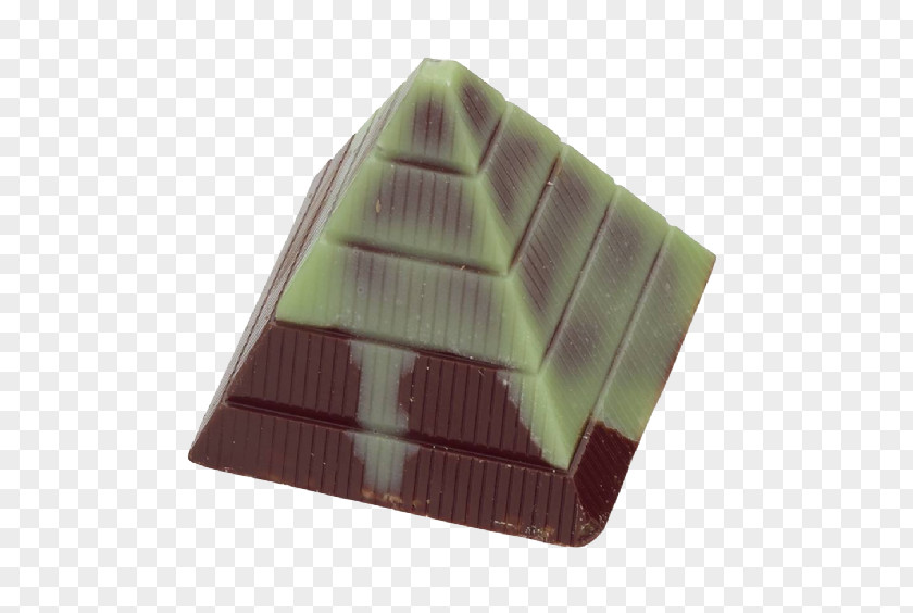 Mint Green Chocolate Bar Praline White Pyramid PNG