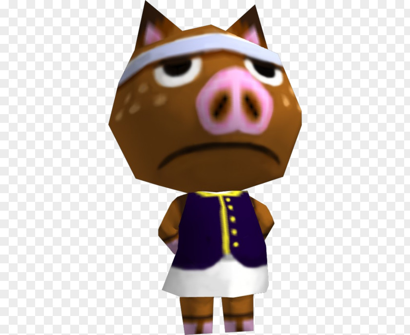 Animal Crossing Net Cartoon Illustration Snout Figurine PNG