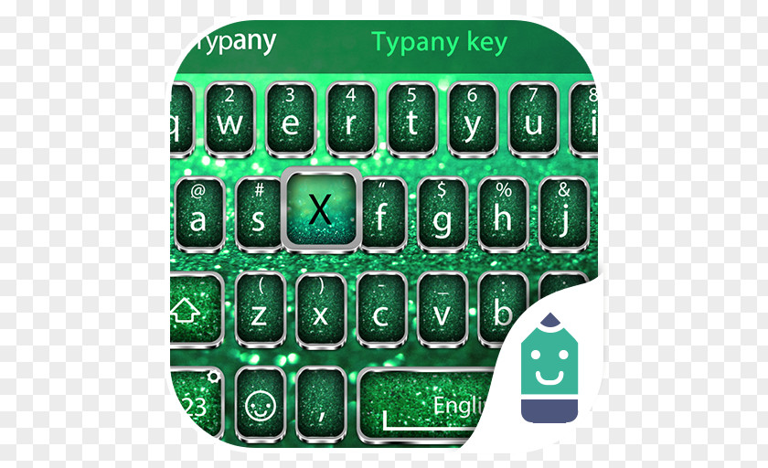 Emoji Dp Numeric Keypads Computer Keyboard Green Font PNG