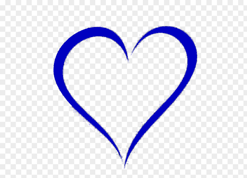 Heart Blue White Color Azure PNG