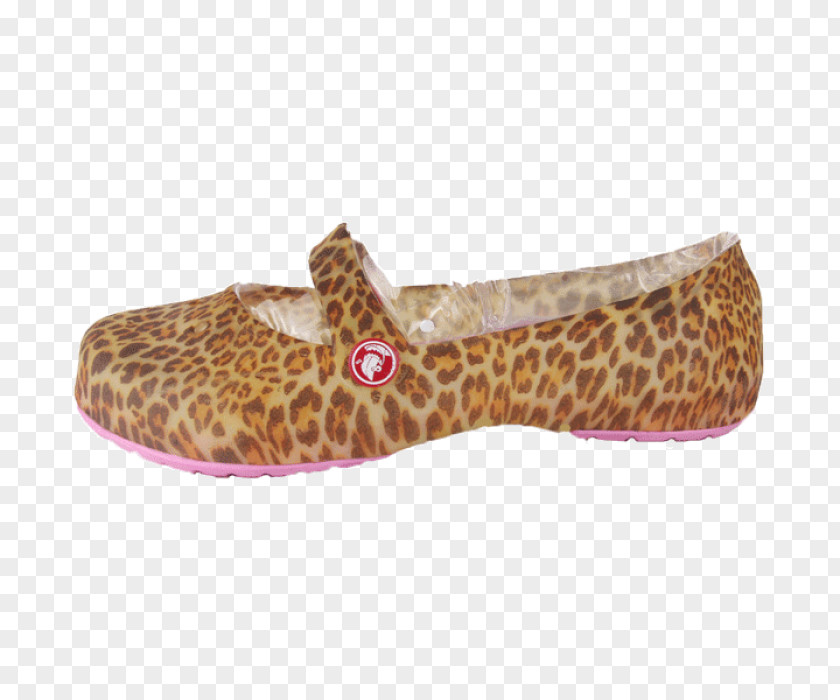 Leopard Skin Slipper Slip-on Shoe PNG