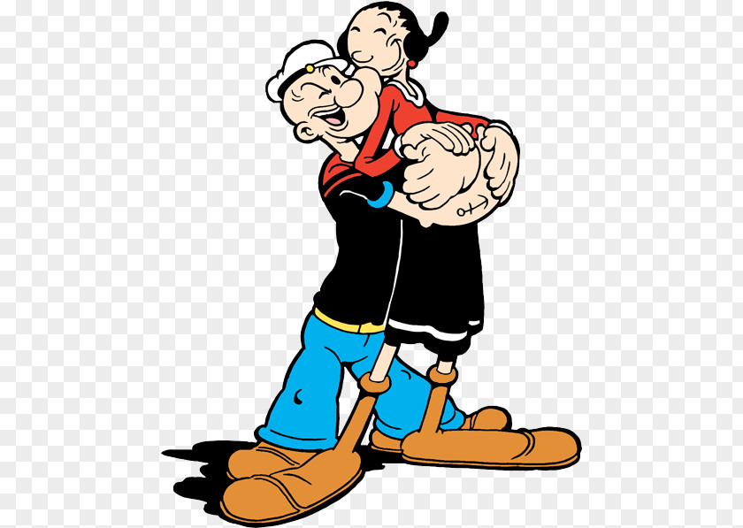 Playing Sports Popeye The Sailor Cartoon PNG