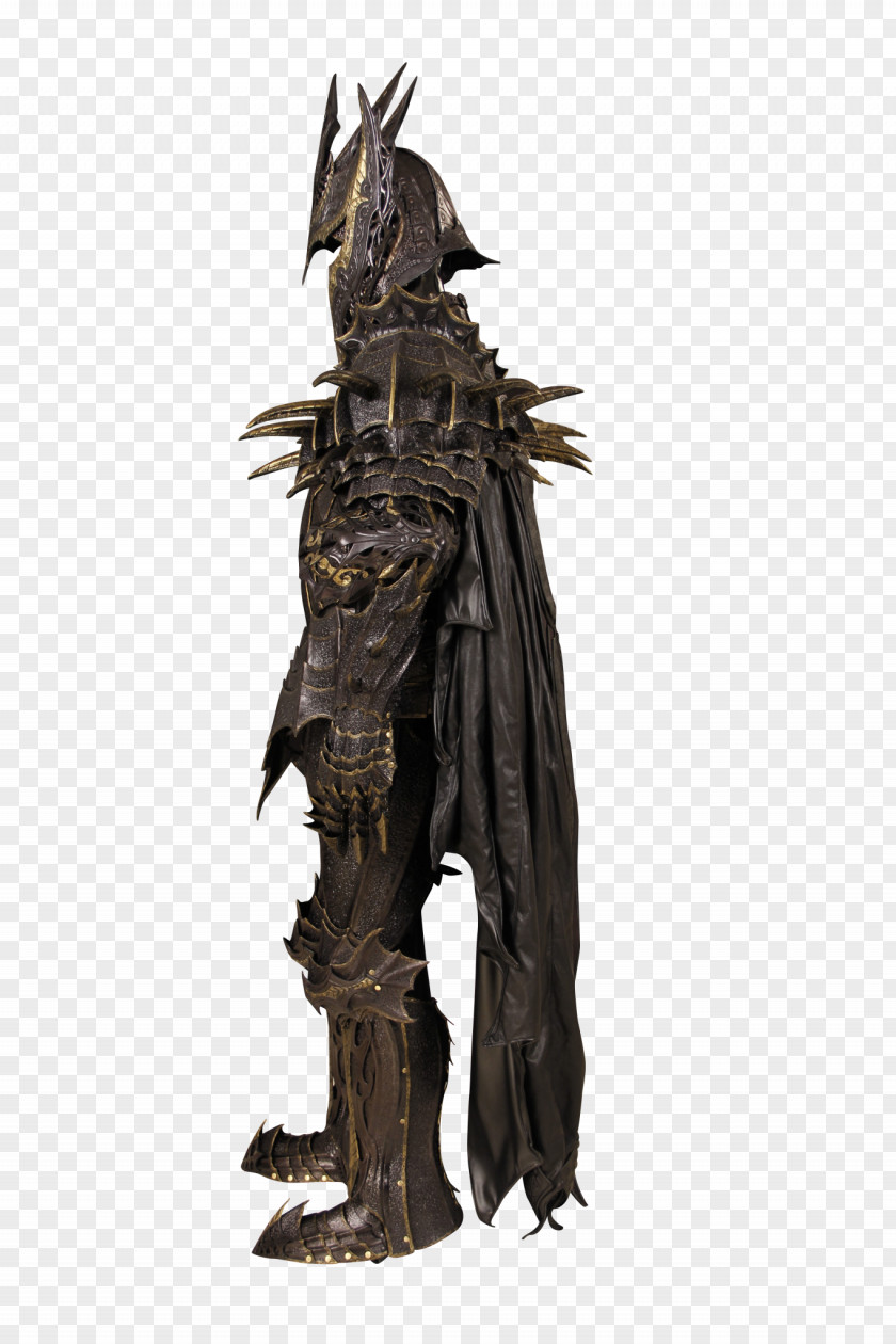 Sauron Bronze Sculpture Costume Design Figurine PNG