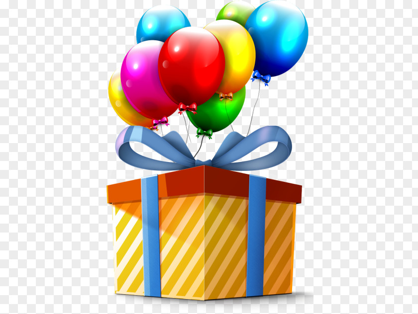 Balloon,Gift Gift Box Designer PNG