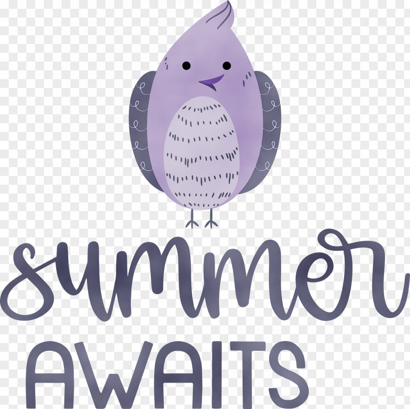 Birds Owls Bird Of Prey Lilac M / PNG