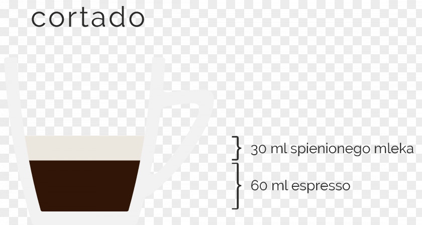 Coffee Cortado Cup Espresso Flat White PNG
