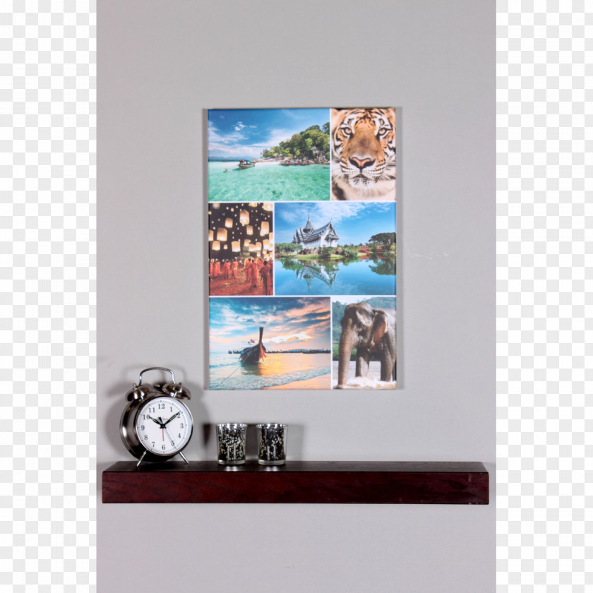 Collage Picture Frames Canvas Photomontage PNG