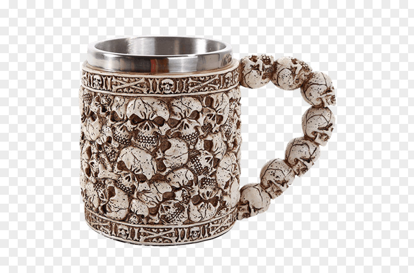 Mug Tankard Coffee Cup Skull Glass PNG