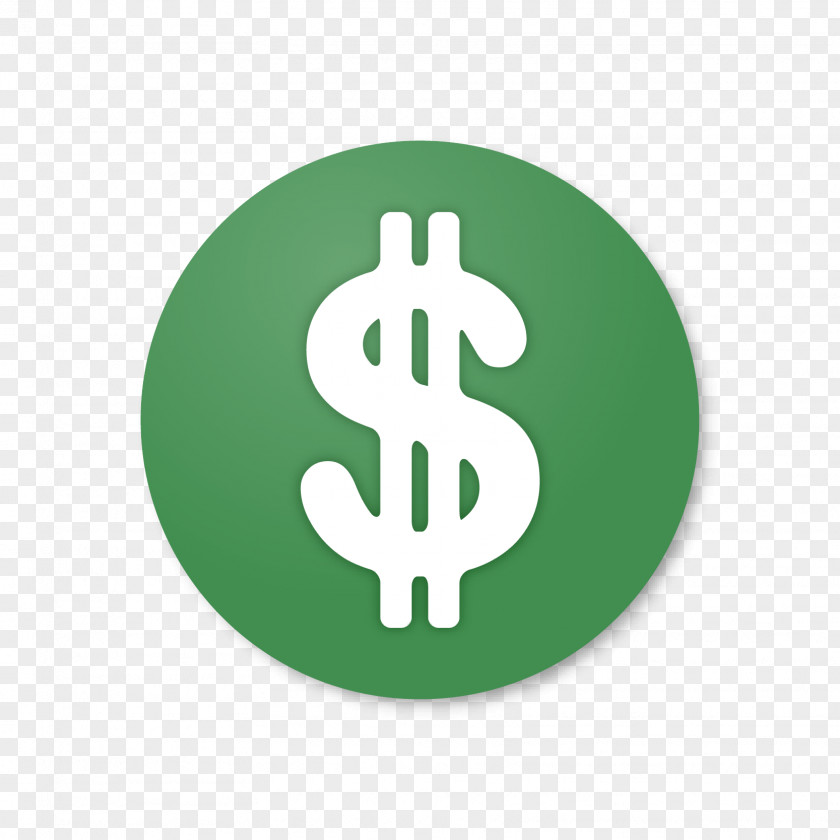 Sign Logo Green Currency Dollar Symbol Font PNG
