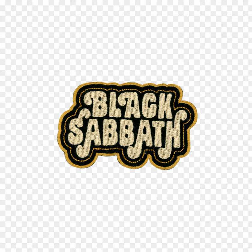 Black Sabbath Logo Sewing Brand Font PNG