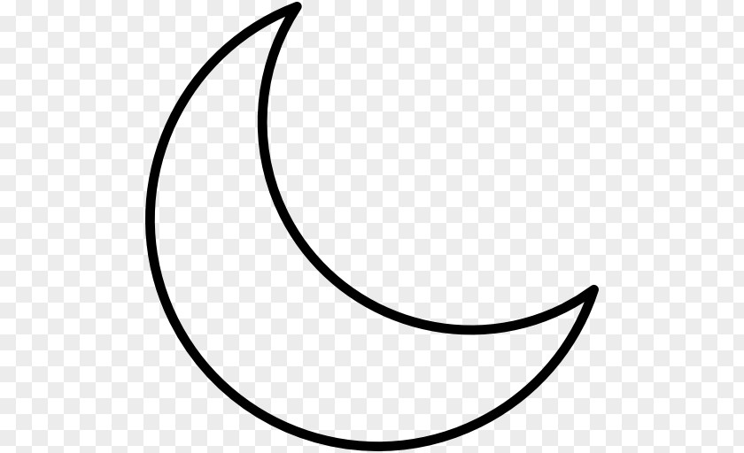 Moon Lunar Phase Crescent Clip Art PNG