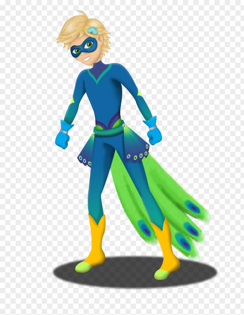 Peacock Adrien Agreste Peafowl Miraculous Ladybug Feather PNG