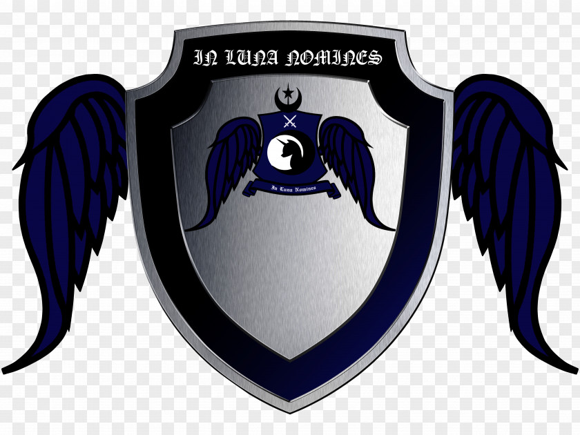 Shield Princess Luna Logo Emblem Symbol PNG