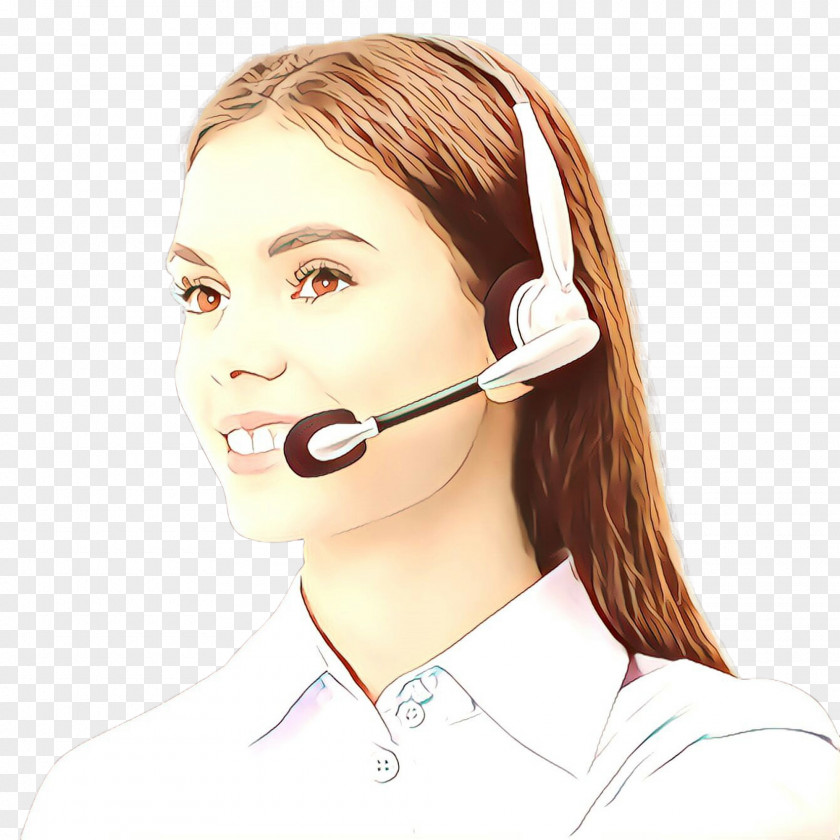 Audio Equipment Jaw Face Call Centre Head Chin Nose PNG