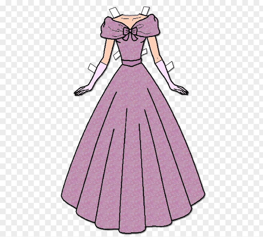 Dress Paper Doll Barbie Clothing PNG
