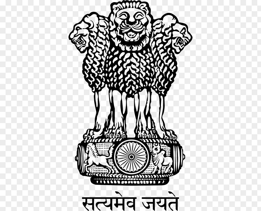 Man India Multi Color Lion Capital Of Ashoka Sarnath Museum State Emblem National Symbols PNG