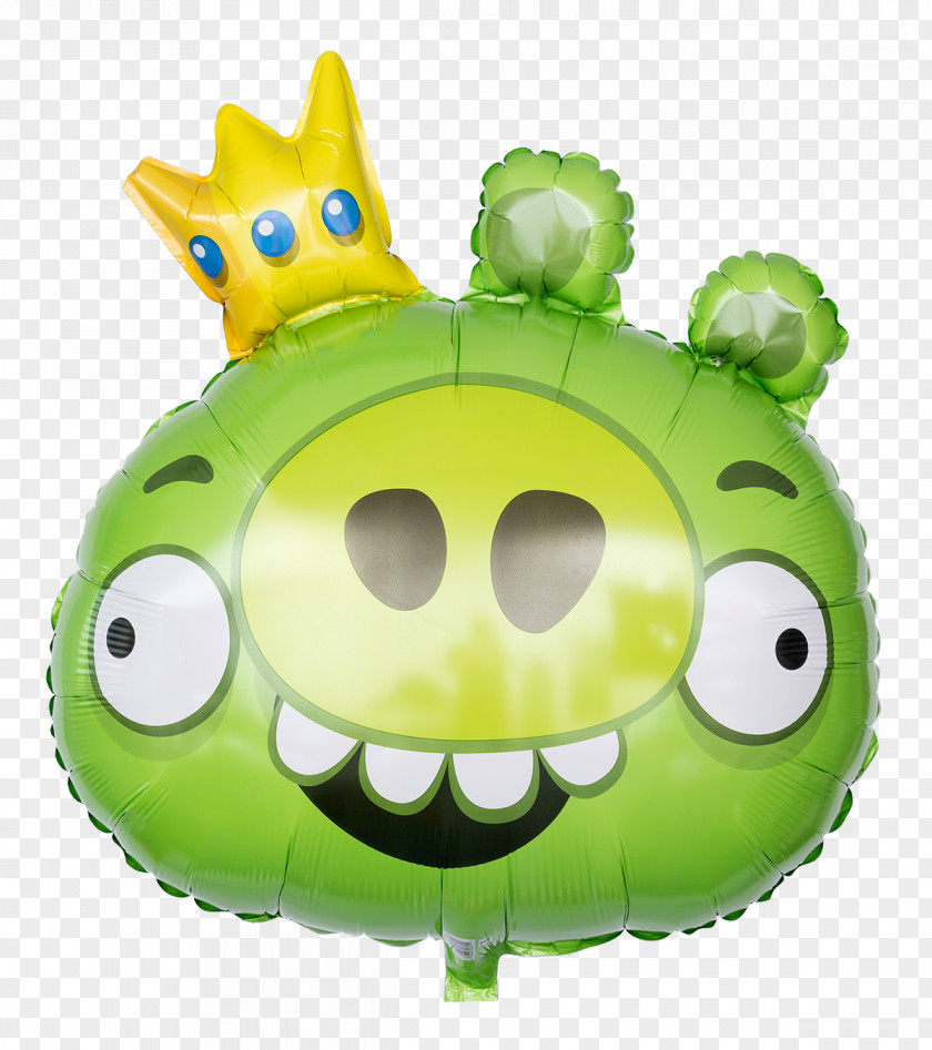 Angry Bird Green Toy Balloon Gas Mail PNG