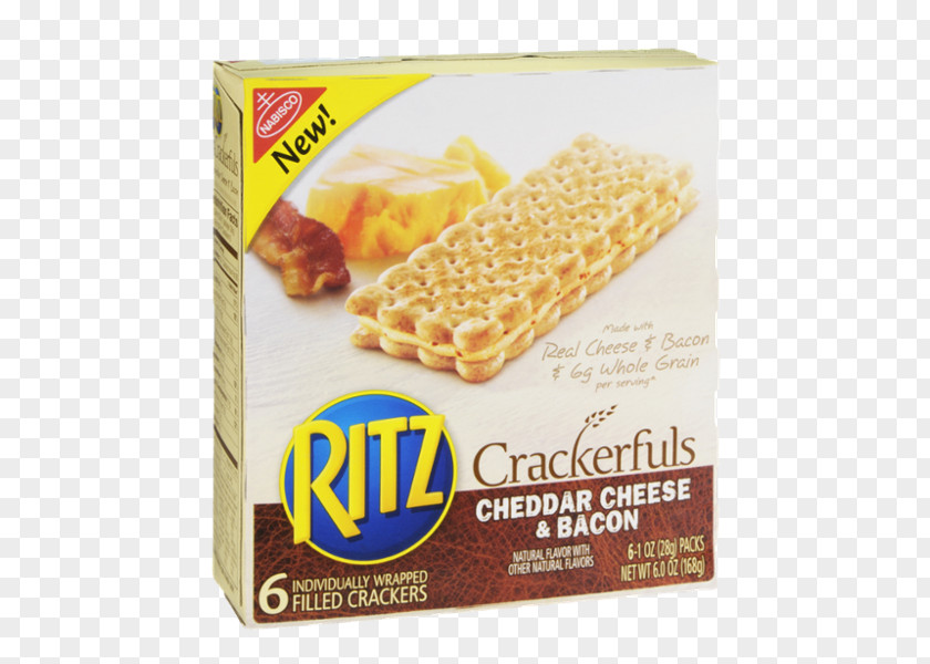 Bacon Ritz Crackers Flavor Cheddar Cheese PNG