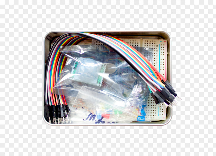 Box Top View Internet Of Things Web Electrical Cable Electronic Component PNG