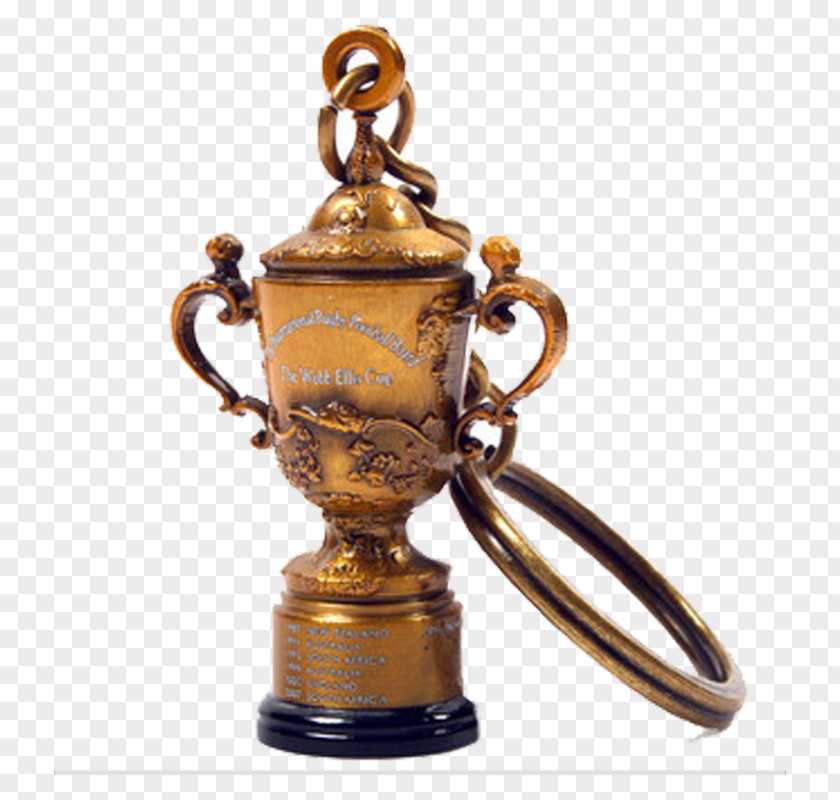 Coupe Du Monde Trophy 2015 Rugby World Cup Webb Ellis Key Chains PNG