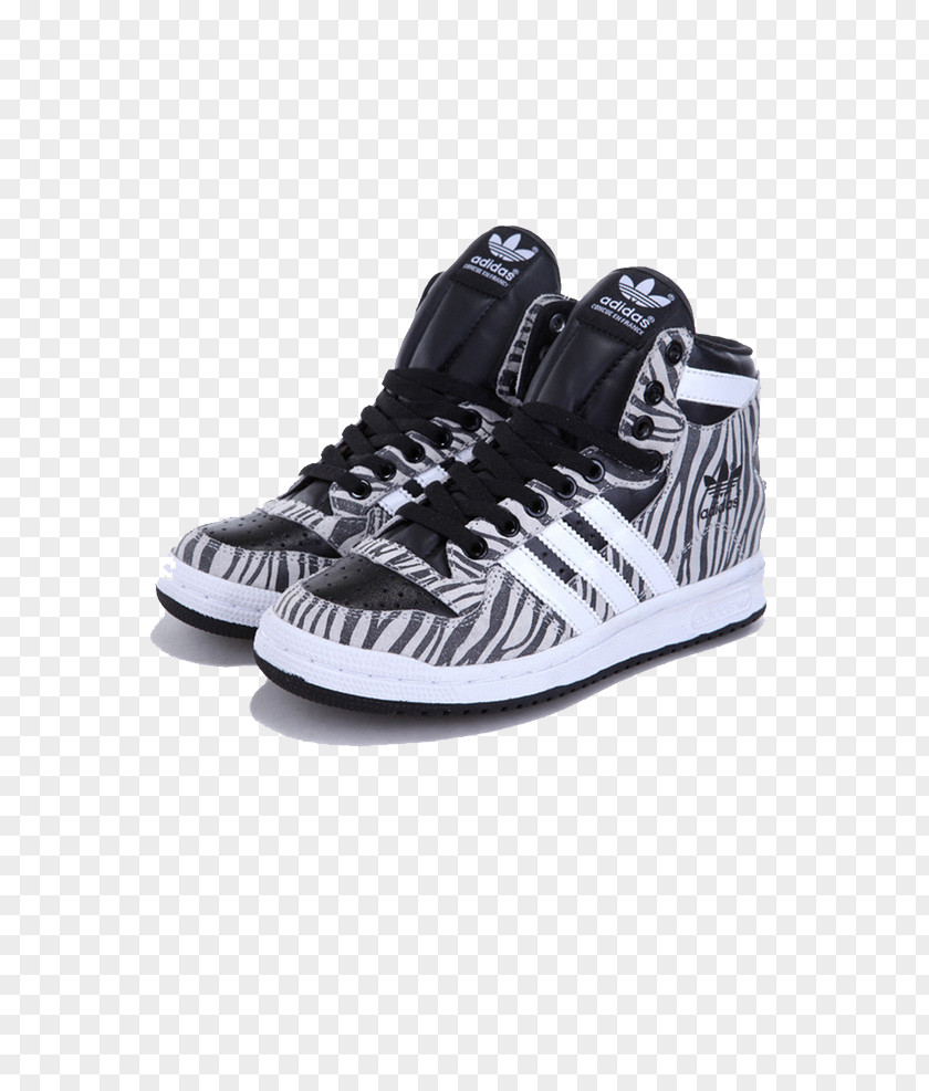 Fan Bingbing Zebra Shoes Within The Higher Shoe Adidas Originals High-top Superstar PNG