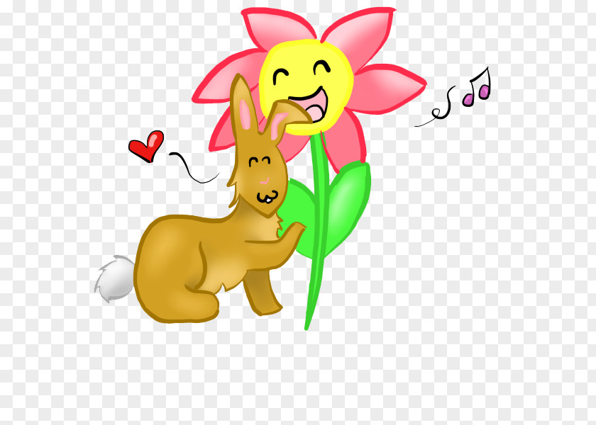 Flower Character Animal Clip Art PNG