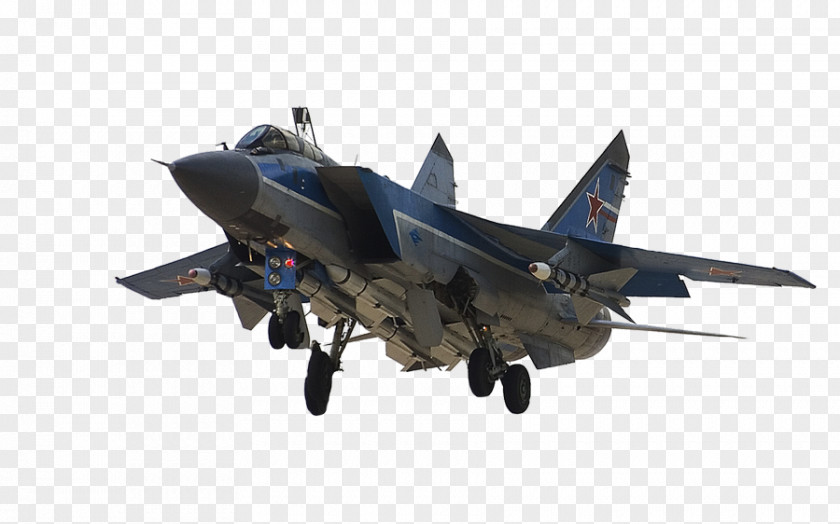 Russia Mikoyan MiG-31 Mikoyan-Gurevich MiG-25 Aircraft PNG
