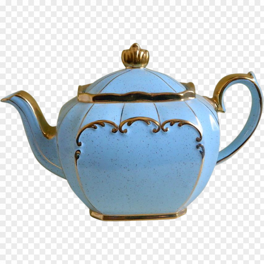 Tea Teapot Kettle Tableware Blue PNG