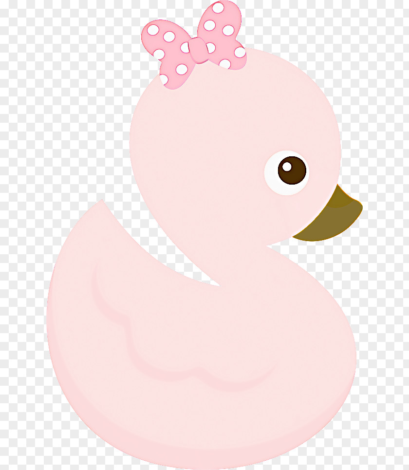 Toy Ducks Geese And Swans Pink Rubber Ducky Bird Cartoon Clip Art PNG