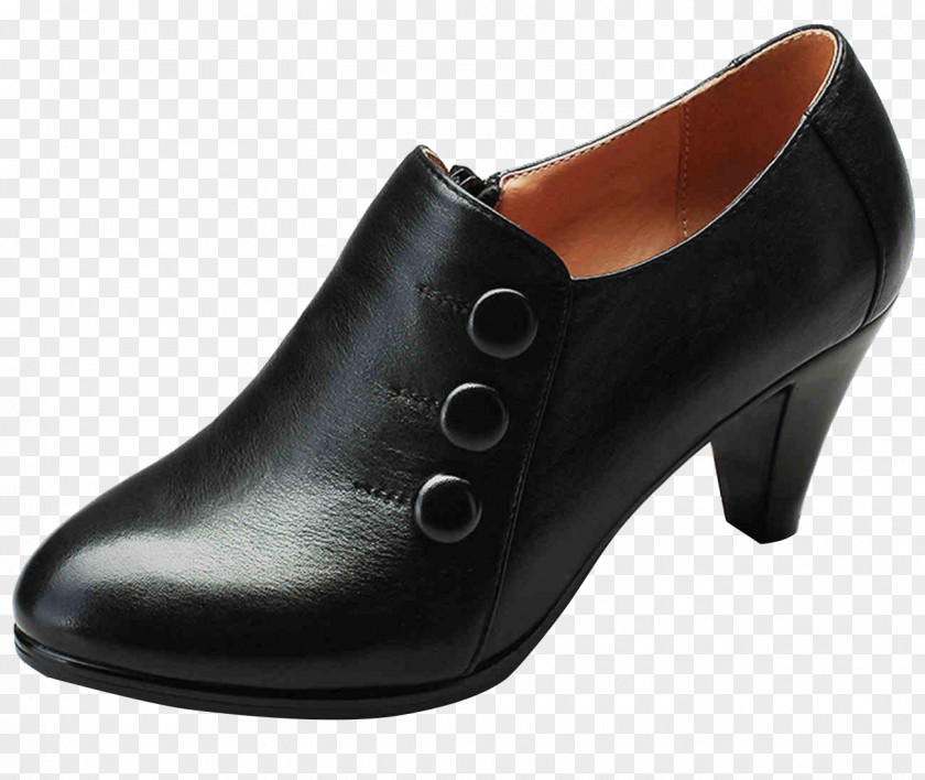Black Classics Ankle Boots Dress Shoe Boot Designer PNG